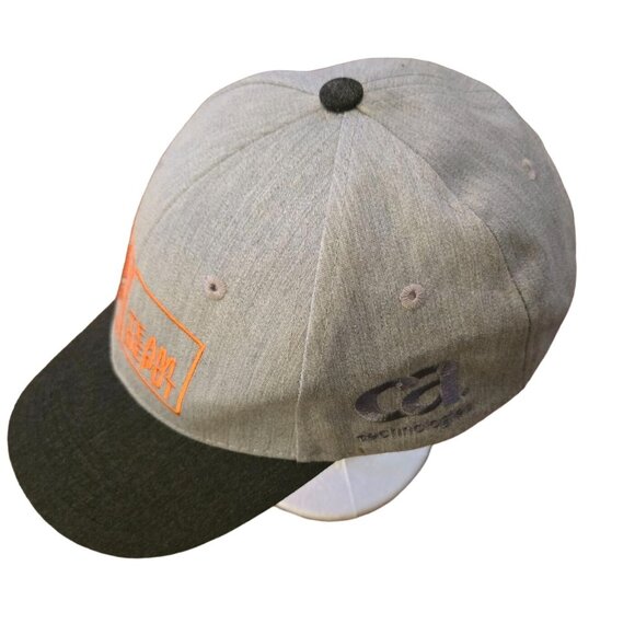 Team HOME DEPOT made exclusively for the Home Depot Foundation grey cap. Adjusta - Picture 3 of 6